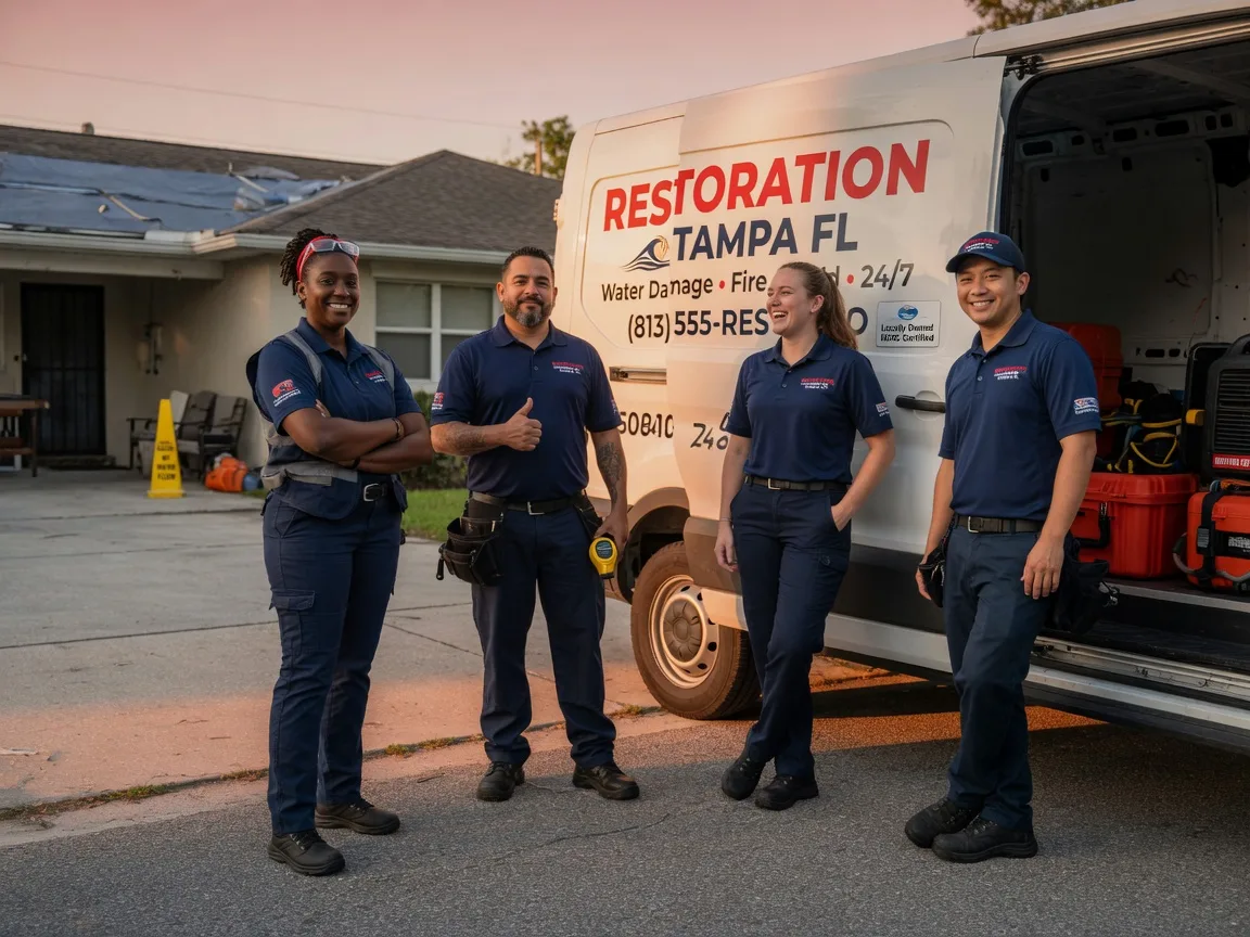 Water Damage Restoration company in Strandburg, SD